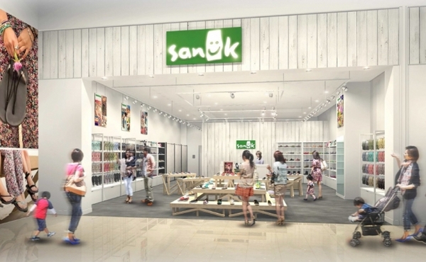 アメリカのフットウェアブランドSanuk（サヌーク）が国内初となる直営店を出店