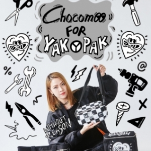 バッグブランドYAK PAK（ヤックパック）がイラストレーター Chocomooのコラボアイテムをリリース